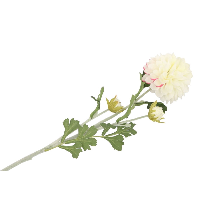 <h4>Silk Dahlia White 65cm</h4>