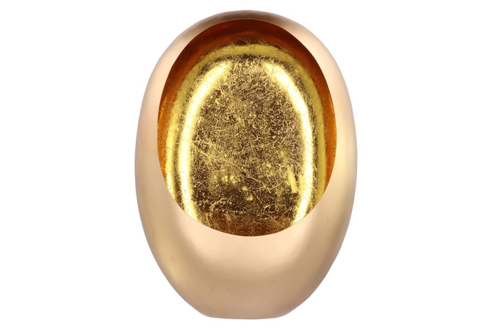 <h4>Marrakech Gold Egg T-light 31x14x40cm</h4>