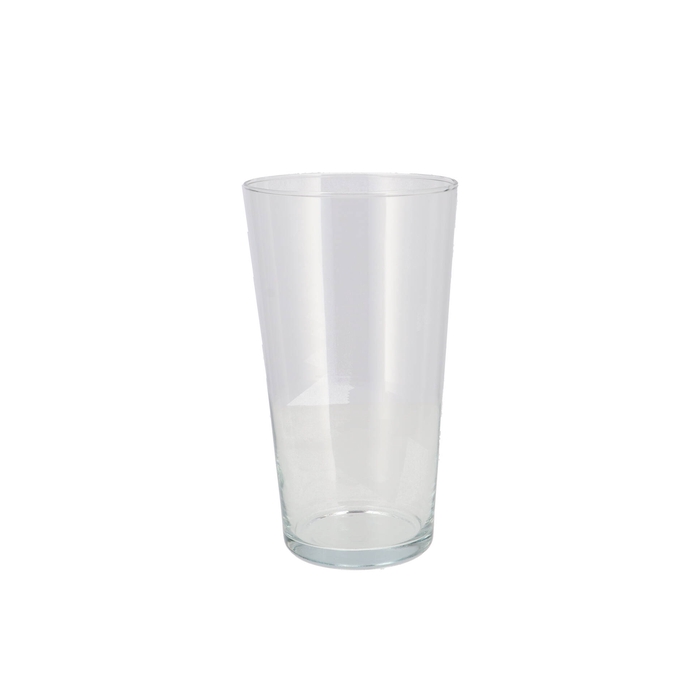 <h4>Glass Vase Konisch 25x14cm</h4>
