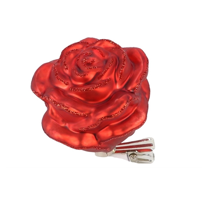 Sale Deco rose/clip 6cm