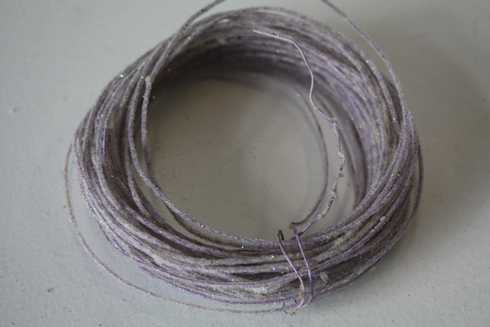 CHRYSTAL WIRE PALE LILAC 15M*