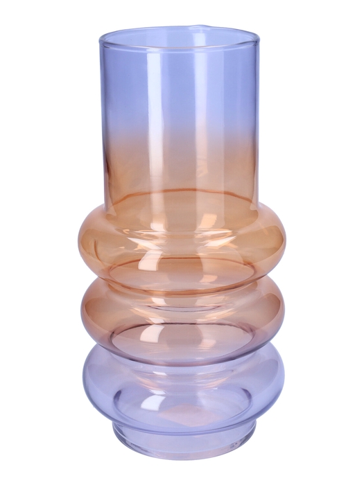<h4>DF02-665211200 - Vase Tess d10/13.6xh27 purple/orange</h4>