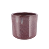 Javea Cilinder Pot Glazed Pink 17x15cm