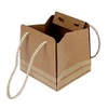 Bag Sporty carton 9,5x8,5xH9,5cm creme