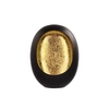 Marrakech Black/gold Egg T-light 26x11x33cm