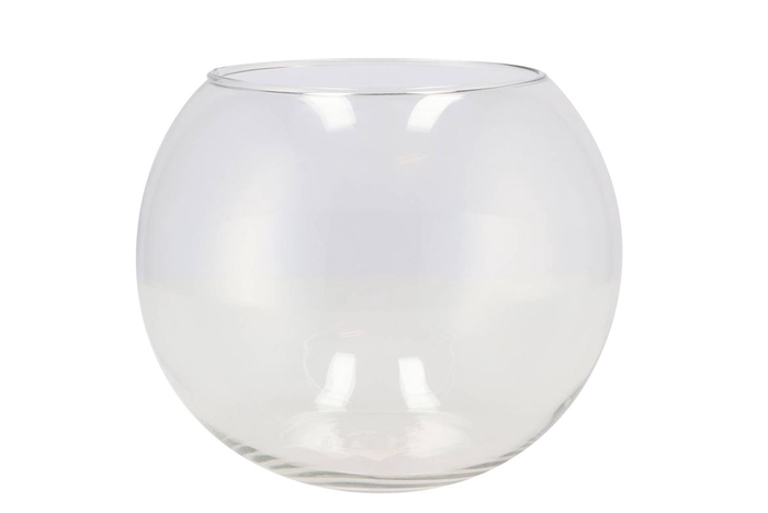 Glass Vase Shpere D20xh17cm