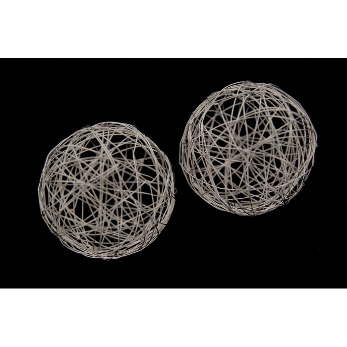 <h4>wire ball 2cm silver 30pcs</h4>