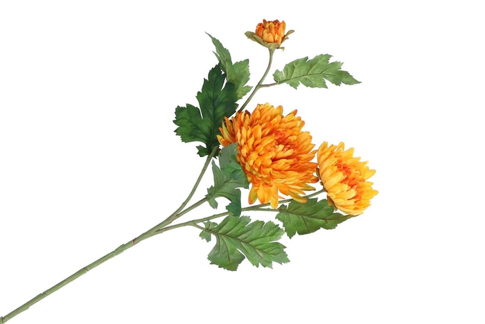 <h4>Silk Chrysant Orange 71cm</h4>