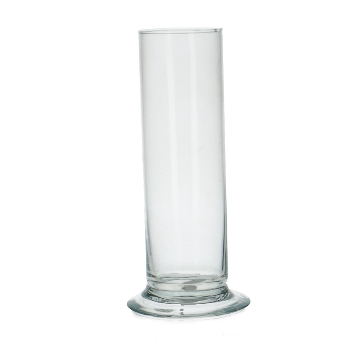 Glas Cilinder/voet d06*20cm