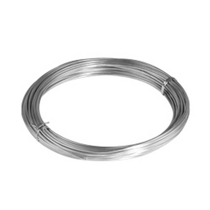<h4>Gelakt Aluminiumdraad - Zilver 100 Gram (12 Meter)</h4>