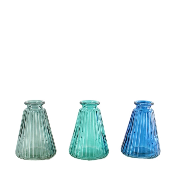 Glass Vase Coco d07.5*10cm