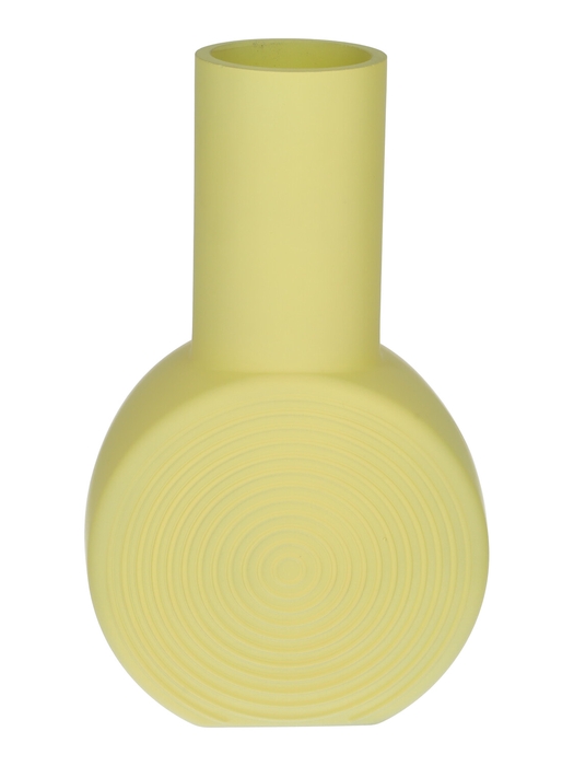 DF02-700036100 - Vase Judy 14x7.5xh22.5 soft yellow