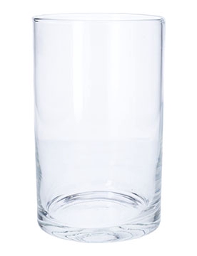 DF01-884810300 - Cylinder vase Maderia d15xh25 clear