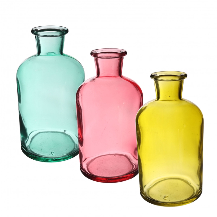 <h4>Glass bottle riga d02/7 12cm</h4>