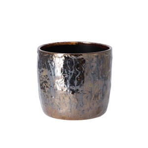 Iron Stone Metal Pot 16x14cm