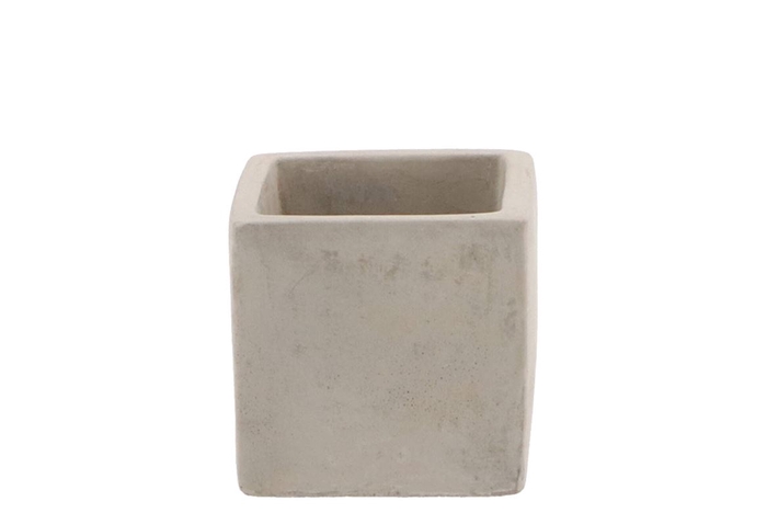 Concrete Pot Square 7x7x7cm