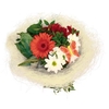 Bouquet holder sisal round loose Ø25cm cream