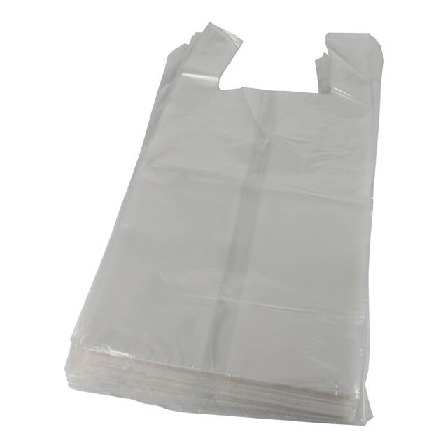 <h4>Plastic carrierbag 37/17x70cm 50mu transp.</h4>
