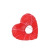 Bouquetholder Heart Red D20cm