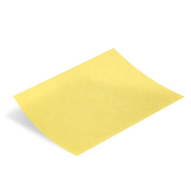 Papier vel: 50x75cm zijde 480 vellen 17gr geel *