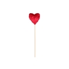 Love Stick Heart Velvet Red 50x9cm