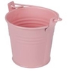 Bucket Sevilla zinc Ø6,3xH5,7cm - ES5,5 pink gloss