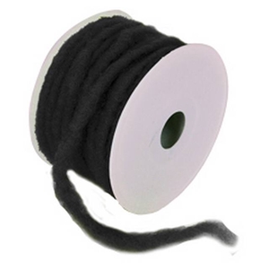 Wool wire on roll ø7mmx 20mtr black colournr 31