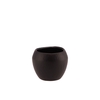 Amarah Black Pot Boule 10x8,5cm