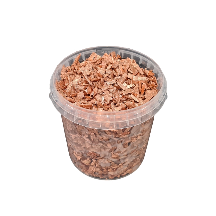 <h4>Wood chips 1 ltr bucket Copper</h4>