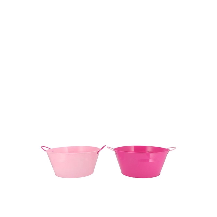 <h4>Zinc Basic Fuchsia/pink Ears Bowl 20x10cm</h4>