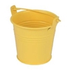 Bucket Sevilla zinc Ø8,2xH7,2cm - ES7 yellow matt