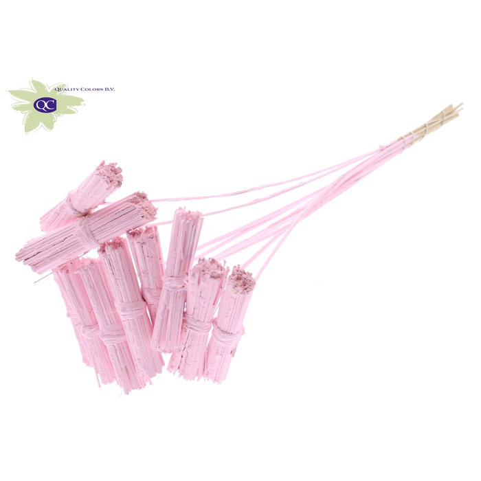 <h4>Kore Posy on stem Covered Light Pink</h4>