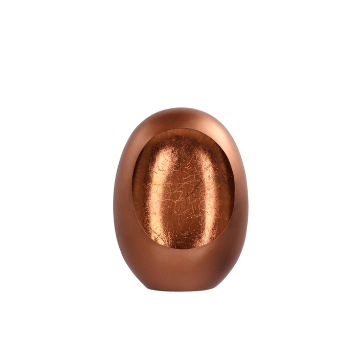 <h4>Marrakech Copper Egg T-light 17x9x24cm</h4>