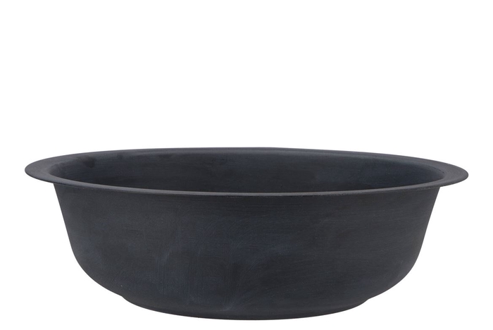 Zinc Basic Black Bowl 36x11cm