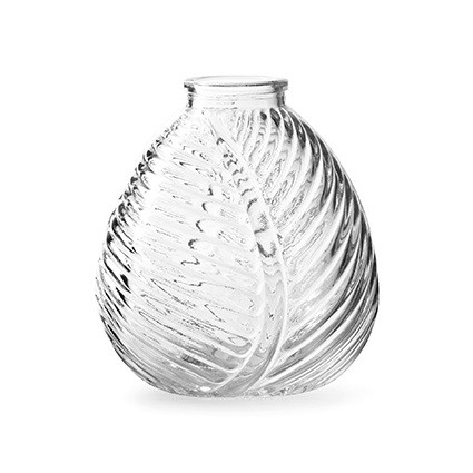 <h4>Glass celeste ball vase d3/12 13cm</h4>