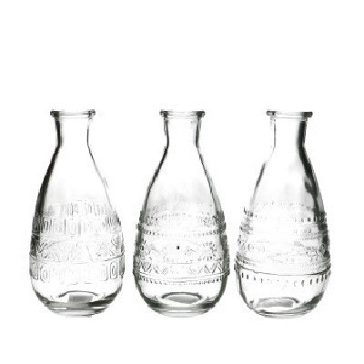 Glass Rome bottle d07.5*16cm