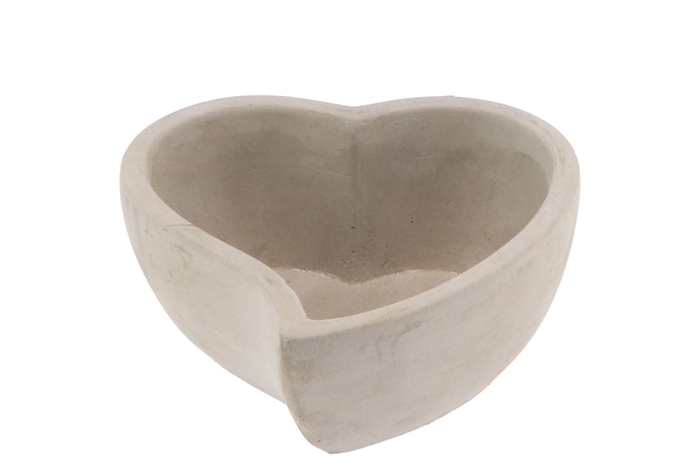 <h4>Concrete Bowl Heart 14x6cm</h4>