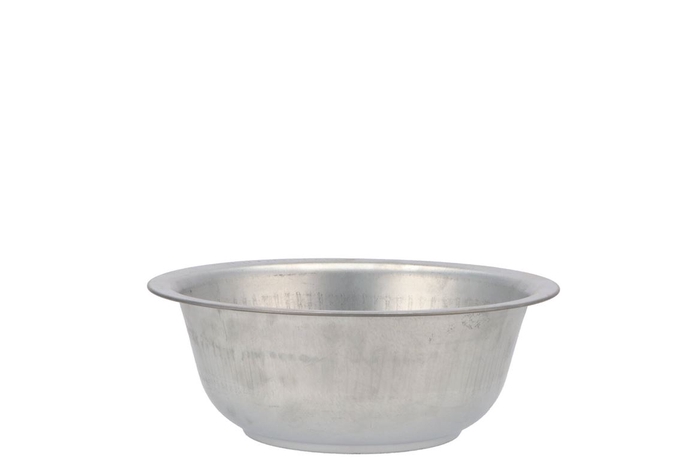 Zinc Basic Natural Bowl 24x9cm