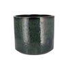 Javea Cilinder Pot Glazed Green 24x21cm