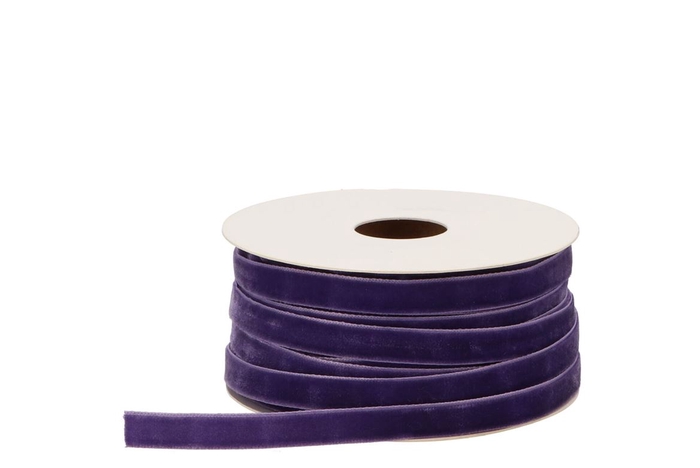 <h4>Ribbon Velvety (nr.35) Purple 20mx9mm</h4>