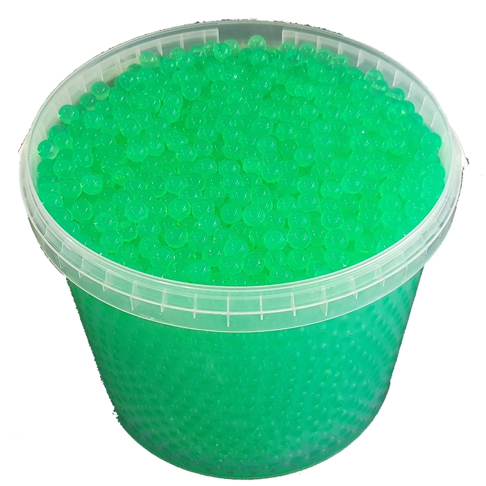 Gel pearls 10 ltr bucket light green