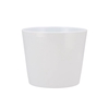 Ceramic Pot White Shiny 15cm