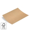 Paper sheets :42x62 cm  brown striped kraft 840st