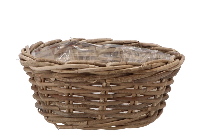 <h4>Rattan Ivy Basket Low 30x13cm</h4>