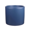DF03-883750100 - Pot Lucca1 d23.3xh21.5 blue matt