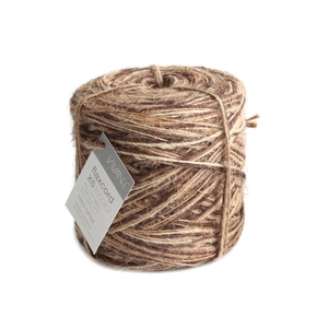 FLAXCORD TRICOLOUR 500M 1MM brown