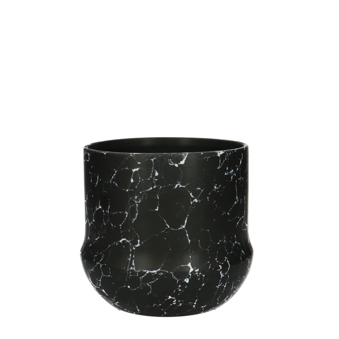 Keramiek Pot Marble d13*12.5cm