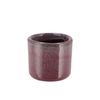 Javea Cilinder Pot Glazed Pink 9x9cm