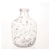 Glass Sandy bottle d14*21cm