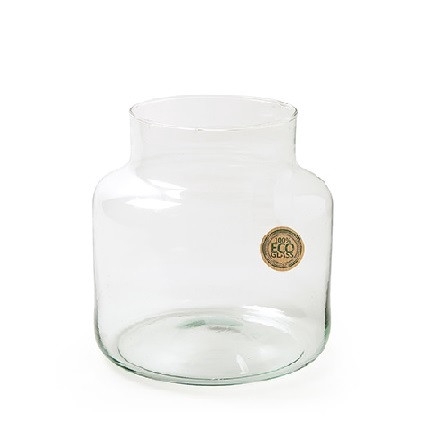 <h4>Glass Eco vase Gigi d13/19*20cm</h4>